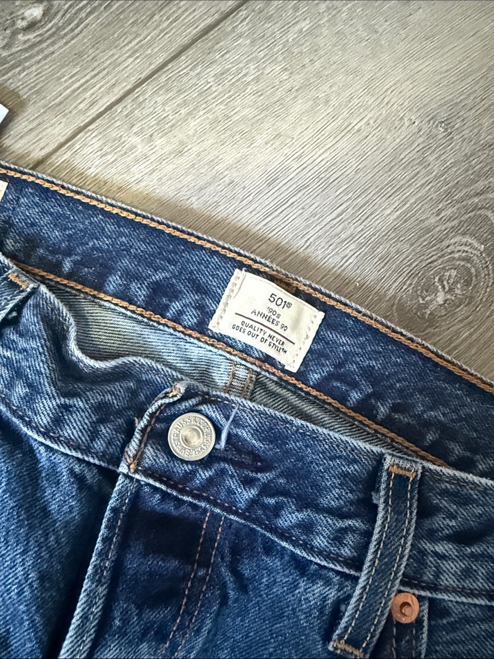 Levi's 501 Annees 90’s jeans size 32 - Picture 5 of 7